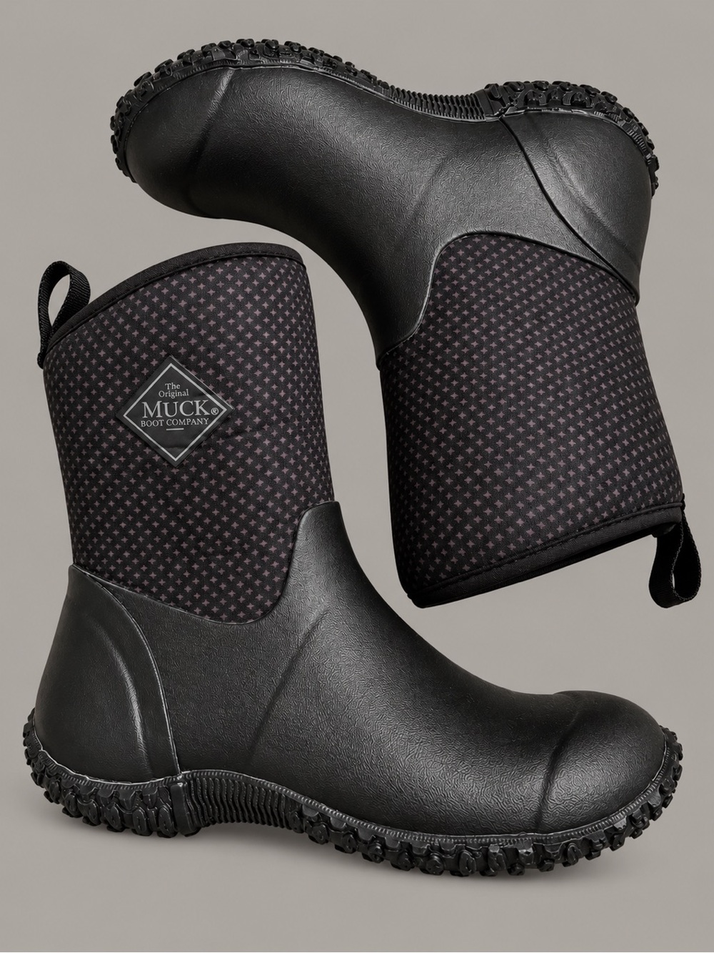 Muck Boots Women’s Muckster II Waterproof Rubber Boots Black Size 6